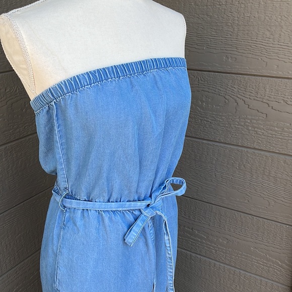 F21 Strapless Pantsuit - Picture 3 of 6